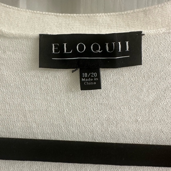Eloquii white cardigan in size 18/20! - Picture 3 of 3